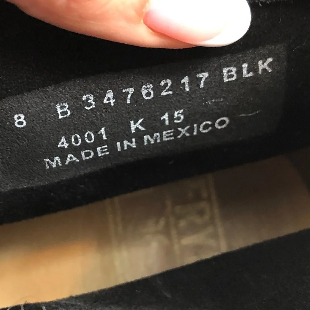 Black Frye Leather Zip Booties